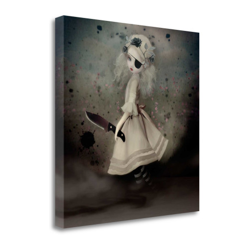 Broken Dawn 1 Wrapped Canvas Print Living Room Wall Art