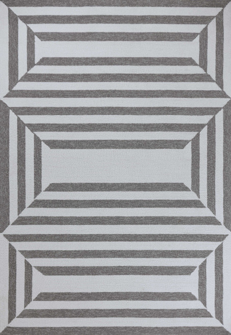 6' x 9' UV treated Polypropylene Oatmeal Area Rug