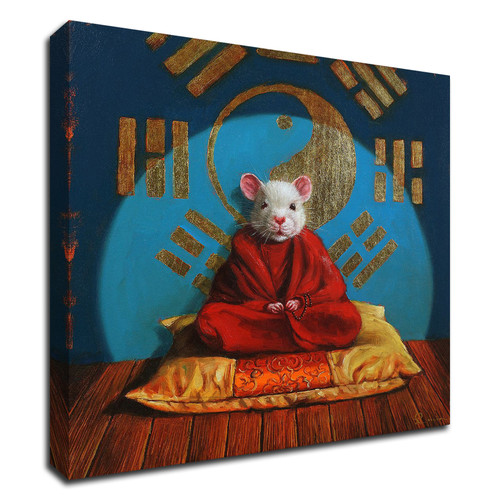 "Inner Peace" Wrapped Canvas Print Wall Art