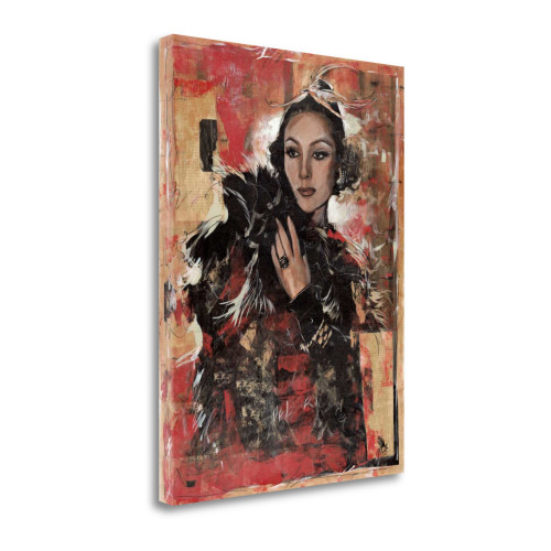 Vintage Goddess I Wrapped Canvas Print Wall Art