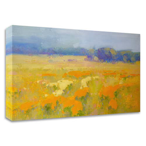 "Meadow 1" Wrapped Canvas Print Wall Art