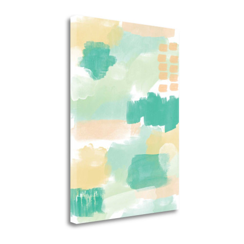 Abstract II Wrapped Canvas Print Living Room Wall Art