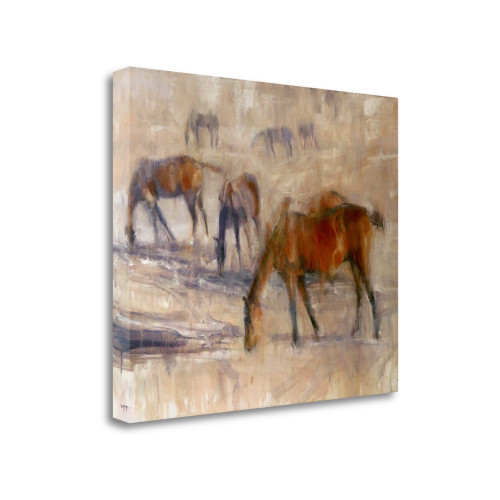 Kentucky Morning 3 Wrapped Canvas Print Living Room Wall Art