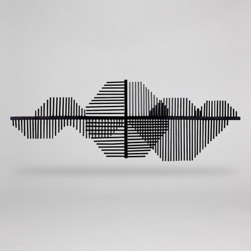 Geometric Iron Wire Design Wall Decor