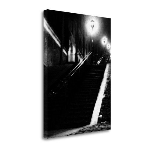 Montmartre 2 Wrapped Canvas Print Living Room Wall Art