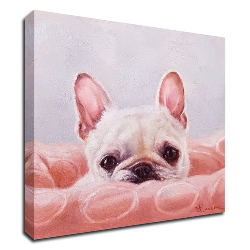 My Happy Place Wrapped Canvas Print Wall Art