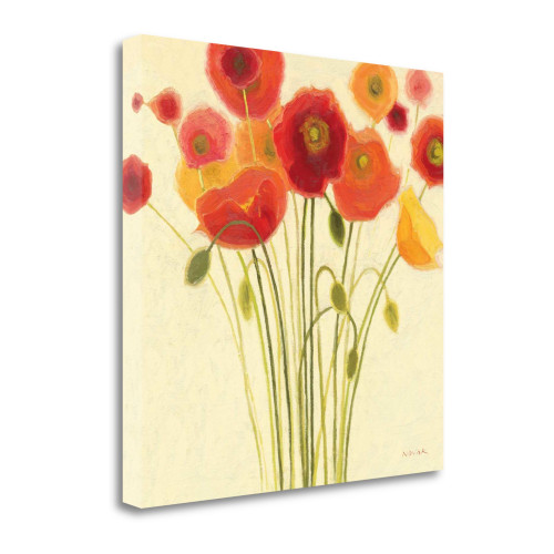 Sizzle I Wag Wrapped Canvas Print Living Room Wall Art
