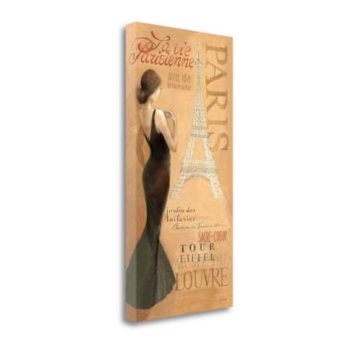 Ladies Of Paris I Wrapped Canvas Print Living Room Wall Art