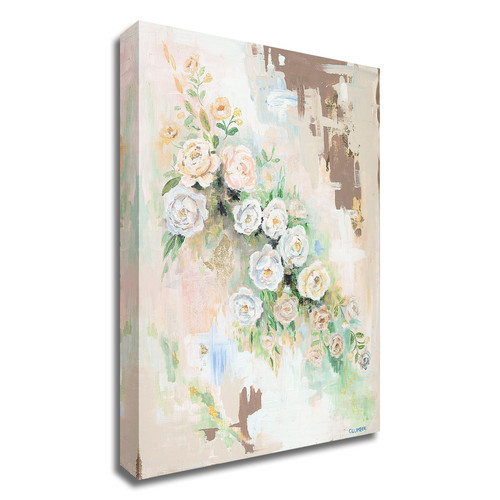 Spring Flowers Wrapped Canvas Print Wall Art