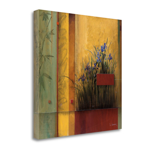 Terrazzo Garden 1 Wrapped Canvas Print Wall Art