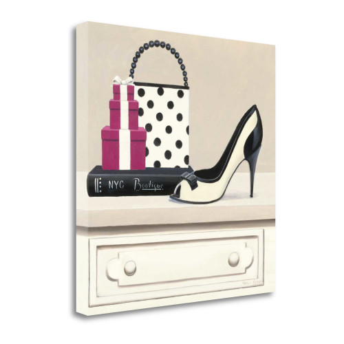 Fashion Avenue II Wrapped Canvas Print Living Room Wall Art