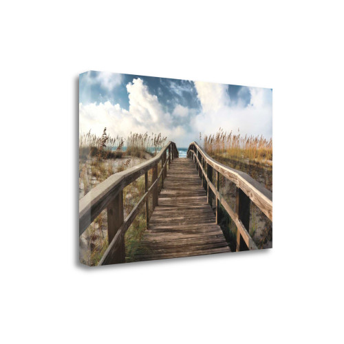 Path To Paradise 1 Wrapped Canvas Print Living Room Wall Art