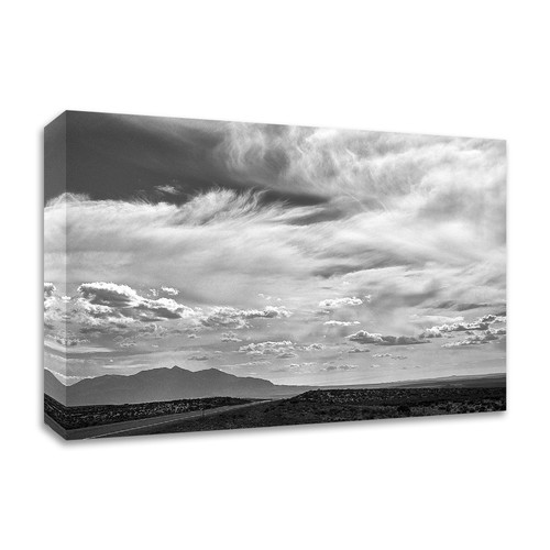 Utah Skies Wrapped Canvas Print Wall Art