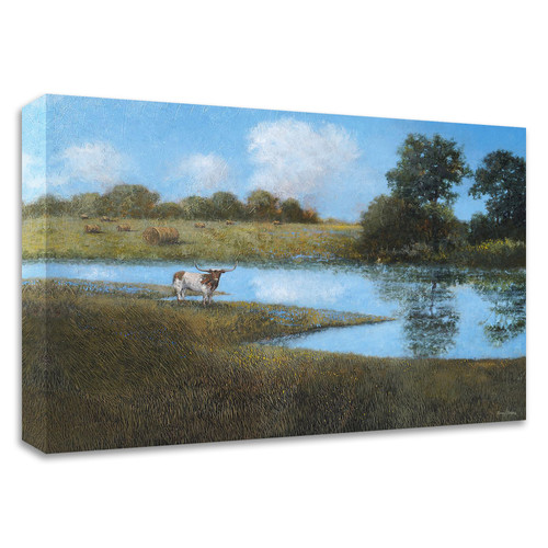 "Follow Your Horizon" Wrapped Canvas Print Wall Art