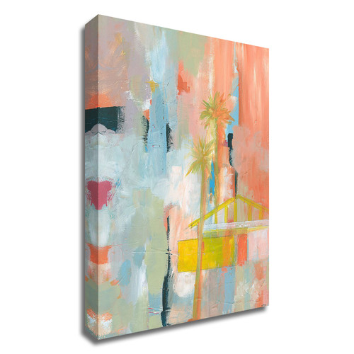 "Desert Living 1" Wrapped Canvas Print Wall Art