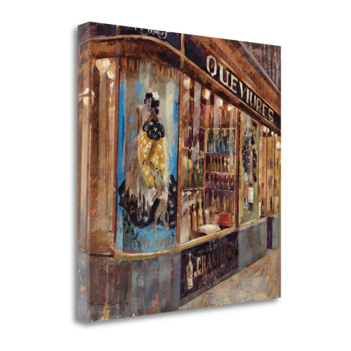 Gourmet Shop 4 Wrapped Canvas Print Wall Art