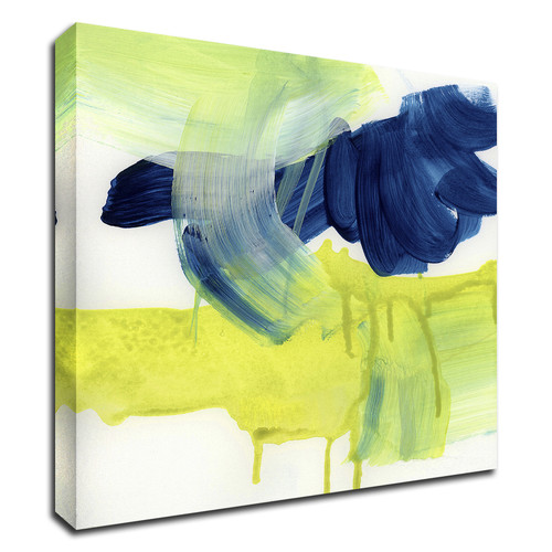 "Alla Prima 3" Wrapped Canvas Print Wall Art