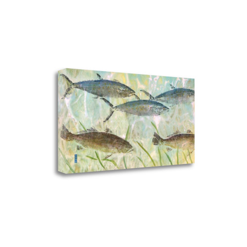 Outside Flats 1 Wrapped Canvas Print Living Room Wall Art
