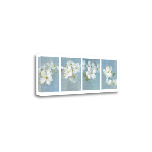Blossom Panel 2 Wrapped Canvas Print Living Room Wall Art