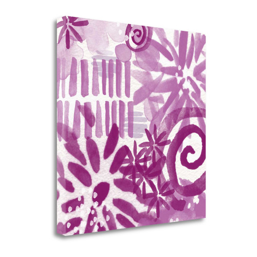 Floral VI Wrapped Canvas Print Living Room Wall Art