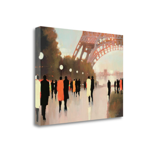 Paris Remembered 3 Wrapped Canvas Print Living Room Wall Art