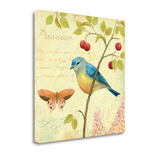 Garden Passion IV Wrapped Canvas Print Living Room Wall Art