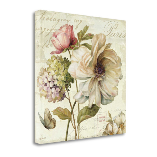 Marche De Fleurs II Wrapped Canvas Print Living Room Wall Art