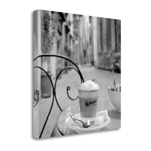 Tuscany Caffe 20 Wrapped Canvas Print Living Room Wall Art