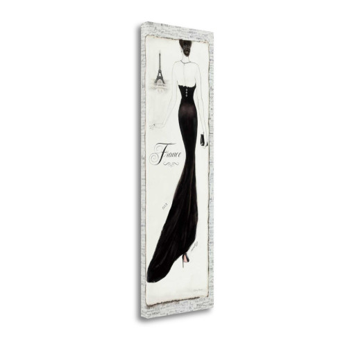 Elegance I Wrapped Canvas Print Living Room Wall Art