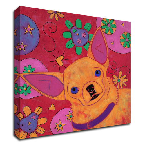 "Bandito Mexicano" Wrapped Canvas Print Wall Art
