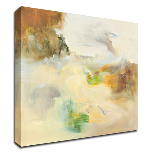 "Buzkashi" Wrapped Canvas Print Wall Art