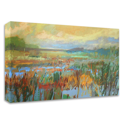 "Marsh In May" Wrapped Canvas Print Wall Art