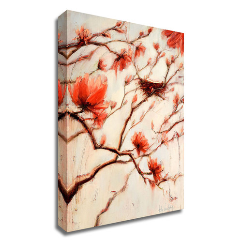 "Flush With Possibilities" Wrapped Canvas Print Wall Art