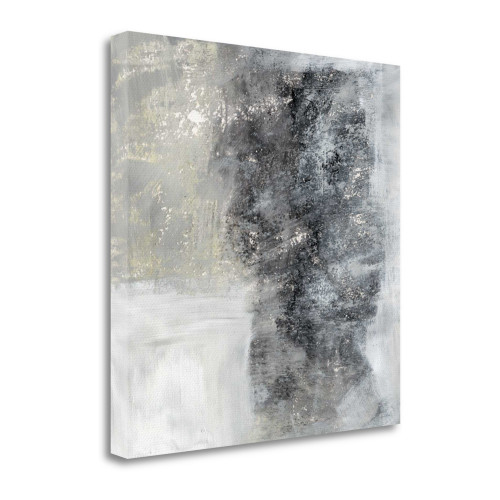 Concrete IV Wrapped Canvas Print Living Room Wall Art