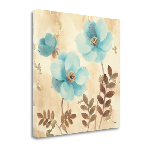 Poppies Three II Wrapped Canvas Print Living Room Wall Art