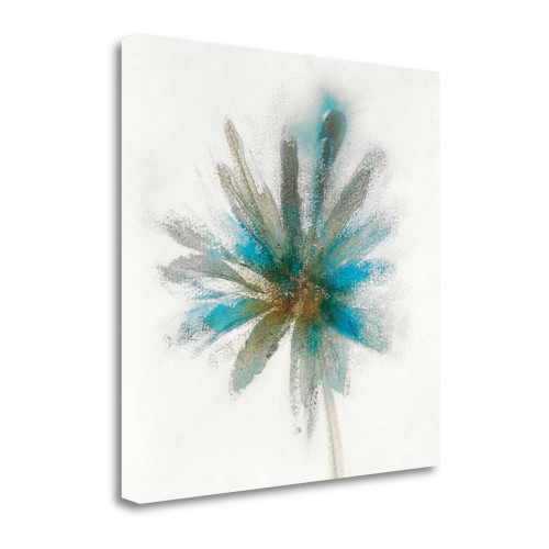 Old Oaks And Sea Mist 1 Wrapped Canvas Print Living Room Wall Art
