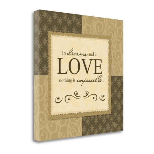 In Dreams And In Love 1 Wrapped Canvas Print Living Room Wall Art
