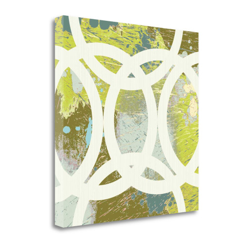Circling Ii Wrapped Canvas Print Wall Art
