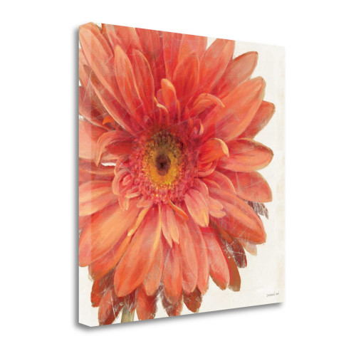 Vivid Daisy 2 Wrapped Canvas Print Living Room Wall Art