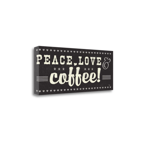 Coffee Lovers IV Wrapped Canvas Print Living Room Wall Art