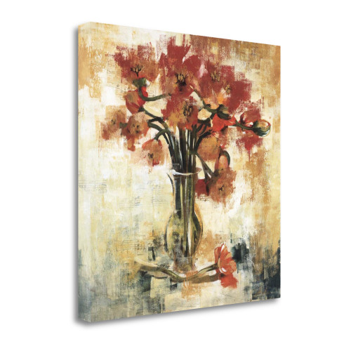 Symphony Of Poppies 4 Wrapped Canvas Print Wall Art