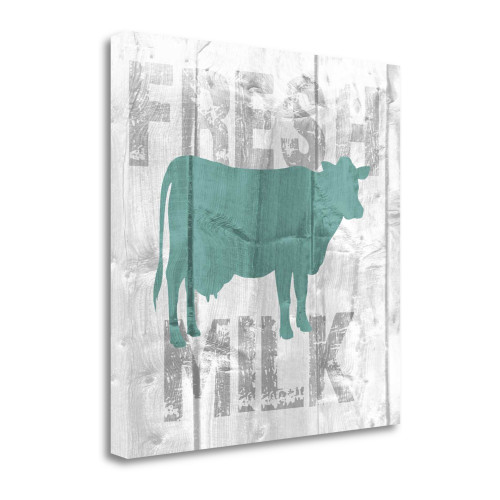 Fresh Milk 1 Wrapped Canvas Print Living Room Wall Art