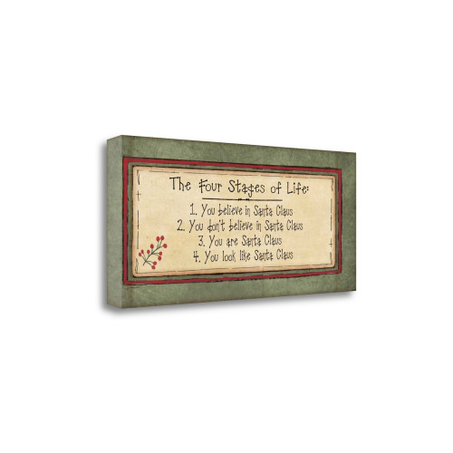 Stages Of Life 2 Wrapped Canvas Print Living Room Wall Art