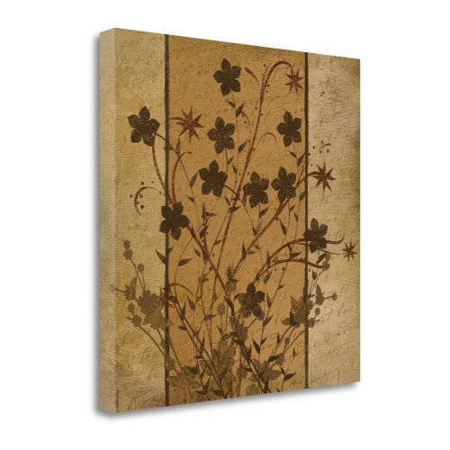 Flowers I Wrapped Canvas Print Living Room Wall Art