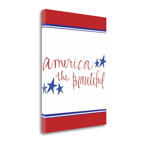 America The Beautiful 13 Wrapped Canvas Print Living Room Wall Art