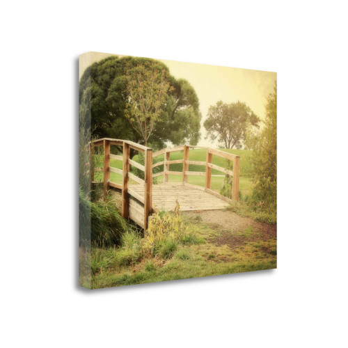 Sunday Stroll 2 Wrapped Canvas Print Wall Art
