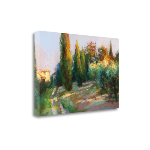 To The Villa 1 Wrapped Canvas Print Living Room Wall Art