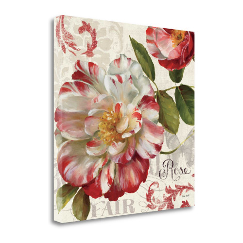 Spring Flair II Wrapped Canvas Print Living Room Wall Art