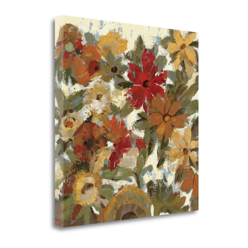 Expressive Garden II Wrapped Canvas Print Living Room Wall Art