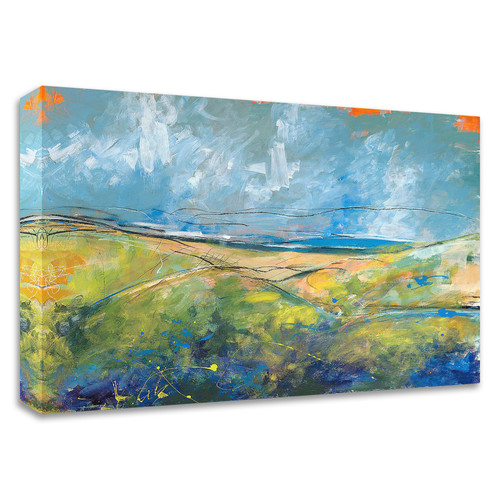 "Early Spring Days" Wrapped Canvas Print Wall Art